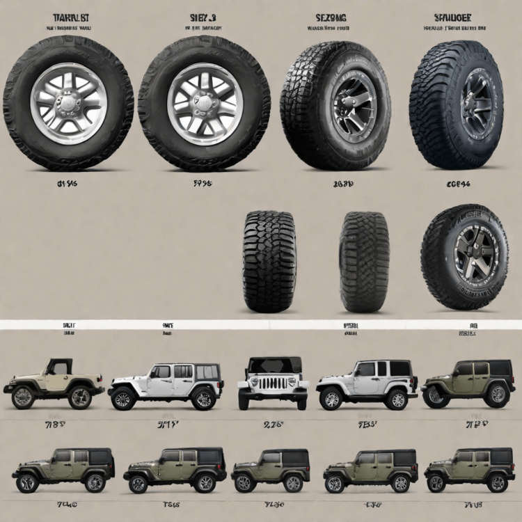 Best Guide to Jeep Wrangler Tire and Wheel Sizes 2023